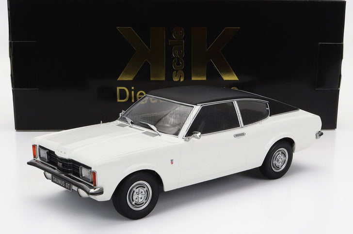 FORD ENGLAND | TAUNUS GT COUPE 1971 | WHITE BLACK