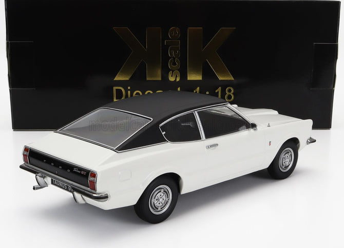 FORD ENGLAND | TAUNUS GT COUPE 1971 | WHITE BLACK