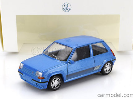 Renault R5 Supercinque GT Turbo Phase II 1988 1:43 Norev modrá