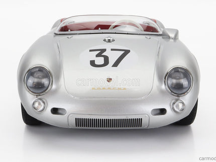 Porsche 550 RS Spider 1.5L Team Porsche KG N°37 24h Le Mans 1955 H.Polensky - R.Von Frankenberg 1:12 KK Scale strieborná