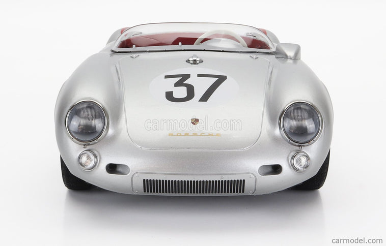 Porsche 550 RS Spider 1.5L Team Porsche KG N°37 24h Le Mans 1955 H.Polensky - R.Von Frankenberg 1:12 KK Scale strieborná