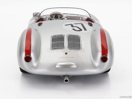 Porsche 550 RS Spider 1.5L Team Porsche KG N°37 24h Le Mans 1955 H.Polensky - R.Von Frankenberg 1:12 KK Scale strieborná