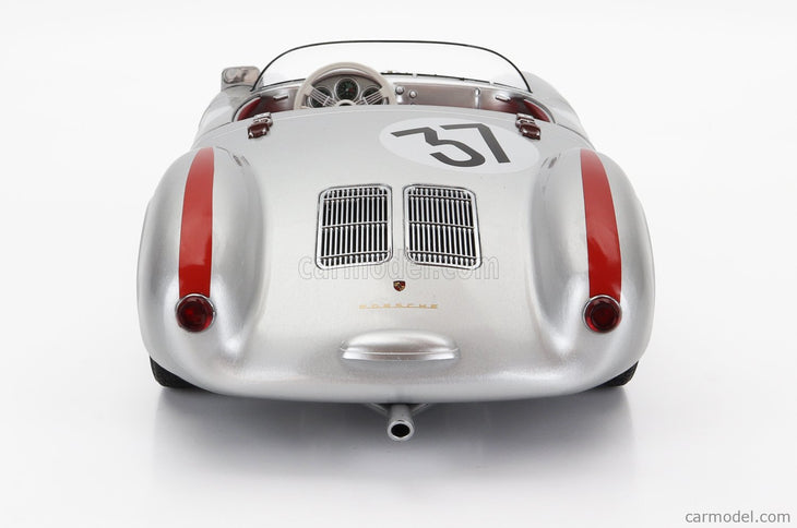 Porsche 550 RS Spider 1.5L Team Porsche KG N°37 24h Le Mans 1955 H.Polensky - R.Von Frankenberg 1:12 KK Scale strieborná