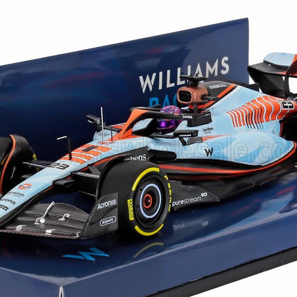 WILLIAMS | F1  FW45 TEAM WILLIAMS RACING GULF N 23 SINGAPORE GP 2023 ALEXANDER ALBON | LIGHT BLUE