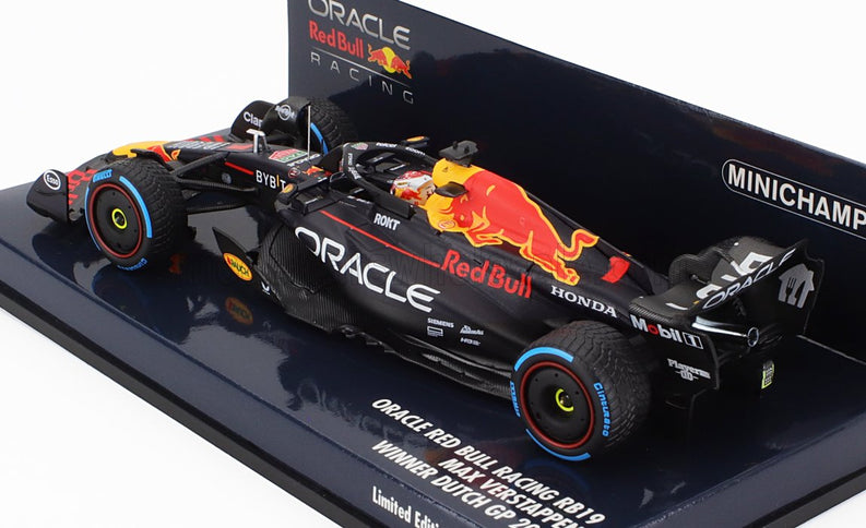 RED BULL | F1  RB19 TEAM ORACLE RED BULL RACING N 1 WORLD CHAMPION WINNER DUTCH GP 2023 MAX VERSTAPPEN | MATT BLUE