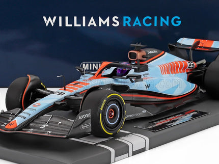 WILLIAMS | F1  FW45 TEAM WILLIAMS RACING GULF N 23 SINGAPORE GP 2023 ALEXANDER ALBON | LIGHT BLUE
