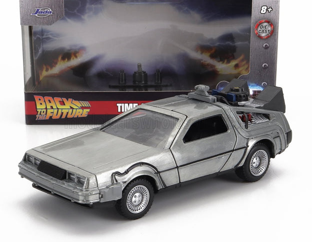 DE LOREAN | TIME MACHINE - BACK TO THE FUTURE 2 - RITORNO AL FUTURO 2 | SILVER