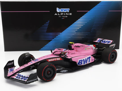 ALPINE | F1 A522 TEAM ALPINE BWT N 31 7th BAHRAIN GP 2022 ESTEBAN OCON | BLUE PINK