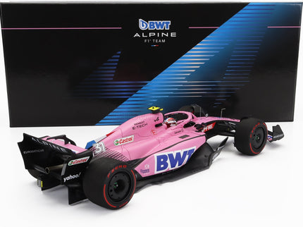 ALPINE | F1 A522 TEAM ALPINE BWT N 31 7th BAHRAIN GP 2022 ESTEBAN OCON | BLUE PINK