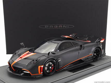 Pagani Imola 2020 1:18 BBR Models karbónová Fiber matná čierna