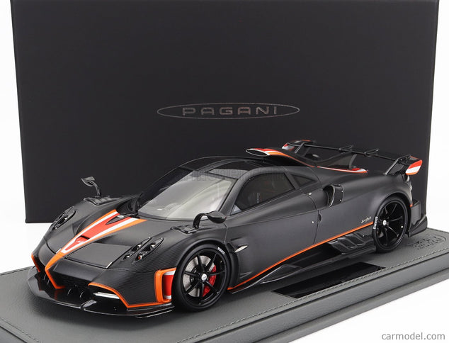 Pagani Imola 2020 1:18 BBR Models karbónová Fiber matná čierna