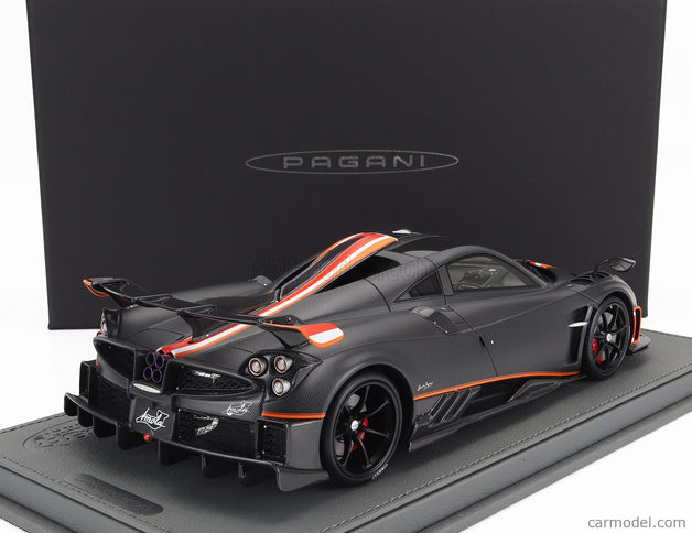 Pagani Imola 2020 1:18 BBR Models karbónová Fiber matná čierna