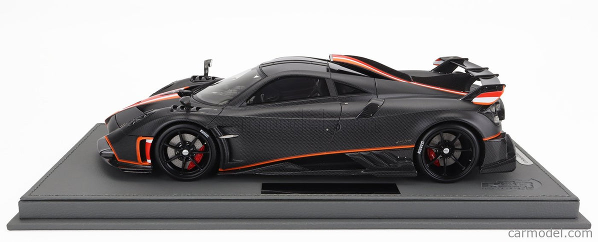 Pagani Imola 2020 1:18 BBR Models karbónová Fiber matná čierna