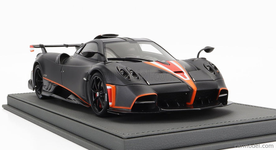 Pagani Imola 2020 1:18 BBR Models karbónová Fiber matná čierna