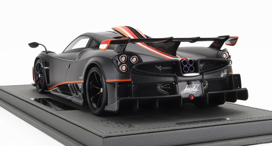 Pagani Imola 2020 1:18 BBR Models karbónová Fiber matná čierna