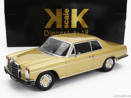 Mercedes Benz 280C/8 (W114) Coupe 1969 1:18 KK Scale zlatá metalická