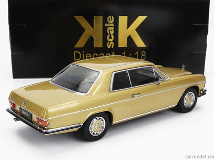 Mercedes Benz 280C/8 (W114) Coupe 1969 1:18 KK Scale zlatá metalická