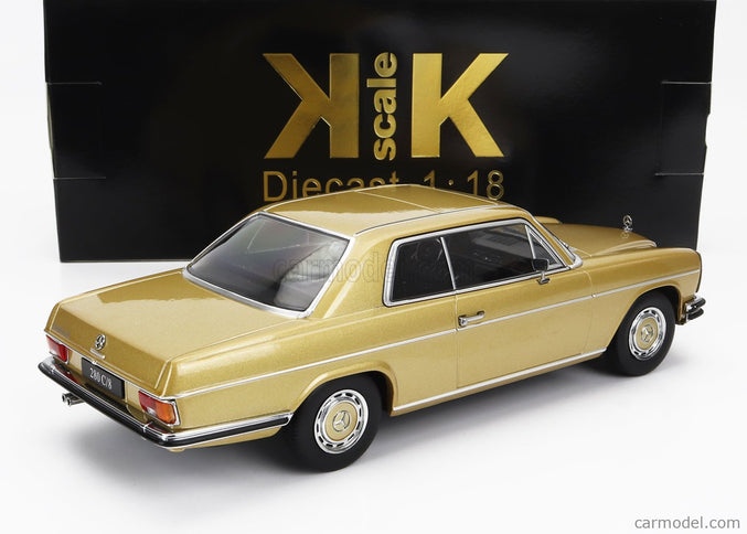 Mercedes Benz 280C/8 (W114) Coupe 1969 1:18 KK Scale zlatá metalická