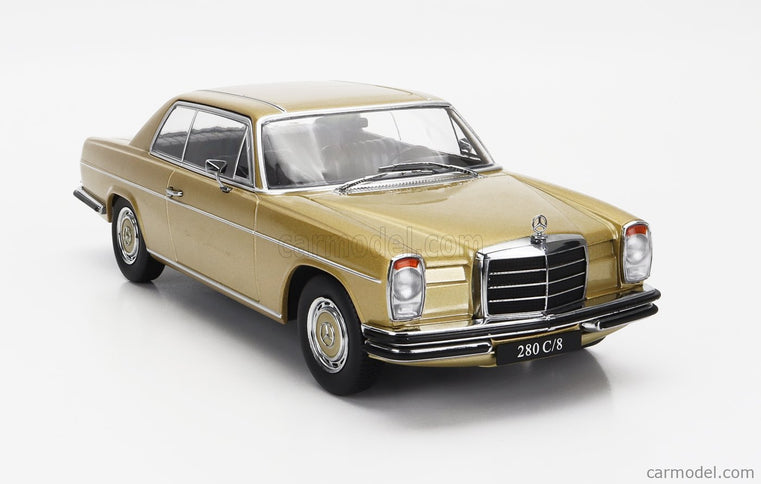 Mercedes Benz 280C/8 (W114) Coupe 1969 1:18 KK Scale zlatá metalická