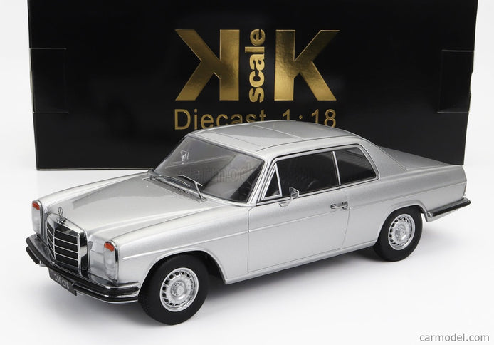 Mercedes Benz 250C/8 (W114) Coupe 1969 1:18 KK Scale strieborná