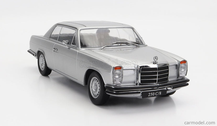 Mercedes Benz 250C/8 (W114) Coupe 1969 1:18 KK Scale strieborná