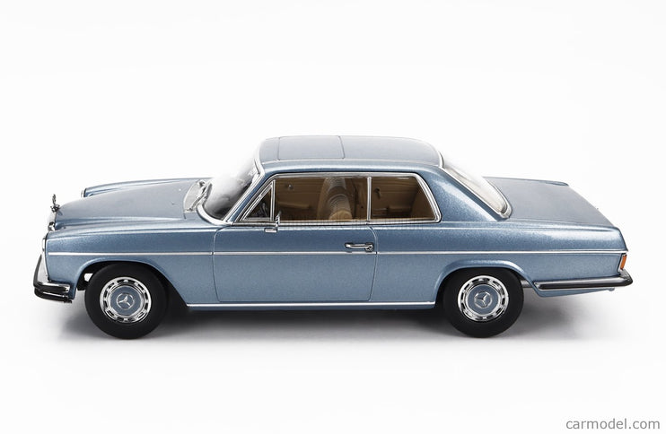 Mercedes Benz 280C/8 (W114) Coupe 1969 1:18 KK Scale svetlomodrá metalická