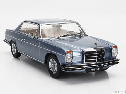 Mercedes Benz 280C/8 (W114) Coupe 1969 1:18 KK Scale svetlomodrá metalická