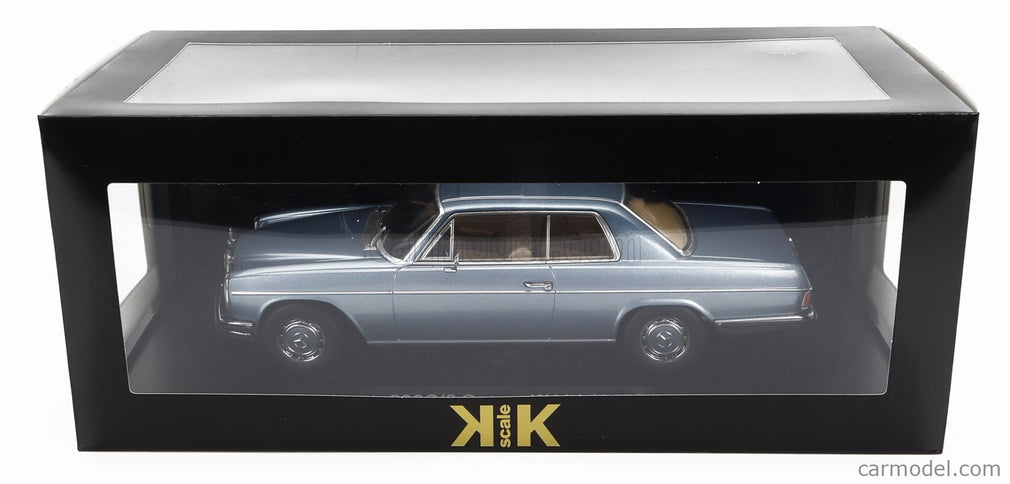 Mercedes Benz 280C/8 (W114) Coupe 1969 1:18 KK Scale svetlomodrá metalická