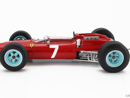 Ferrari F1 158 Team Scuderia Ferrari N°7 Majster Sveta Víťaz Germany GP 1964 John Surtees 1:18 Werk83 červená
