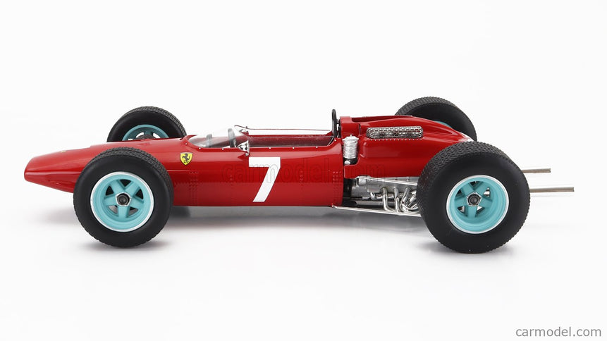 Ferrari F1 158 Team Scuderia Ferrari N°7 Majster Sveta Víťaz Germany GP 1964 John Surtees 1:18 Werk83 červená