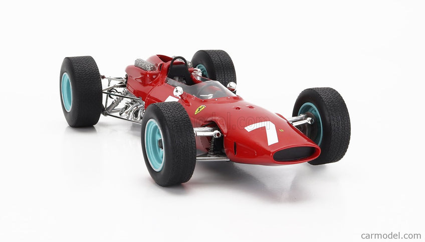 Ferrari F1 158 Team Scuderia Ferrari N°7 Majster Sveta Víťaz Germany GP 1964 John Surtees 1:18 Werk83 červená