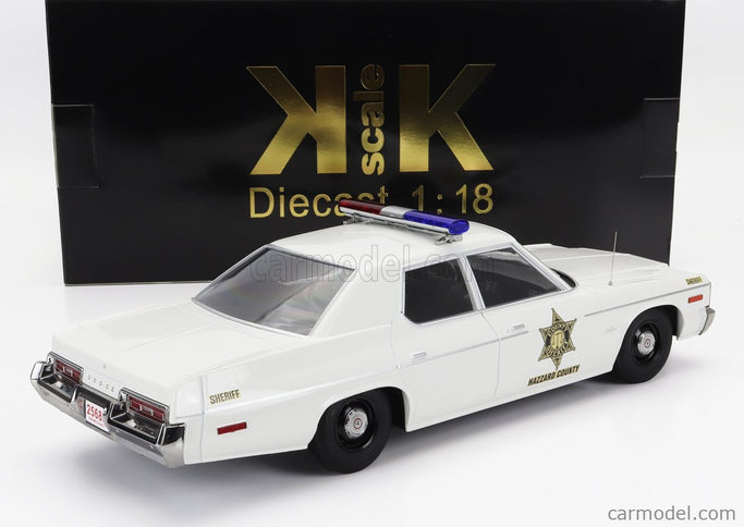 Dodge Monaco Hazzard County Police 1974 - Look-A-Like 1:18 KK Scale biela