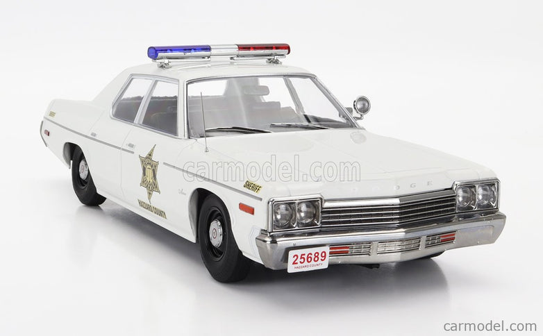 Dodge Monaco Hazzard County Police 1974 - Look-A-Like 1:18 KK Scale biela
