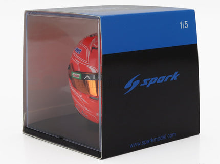Bell Helmet F1 Helma Renault A523 Team Bwt Alpine N°31 Azerbaijan GP 2023 Esteban Ocon 1:5 Spark Model červená