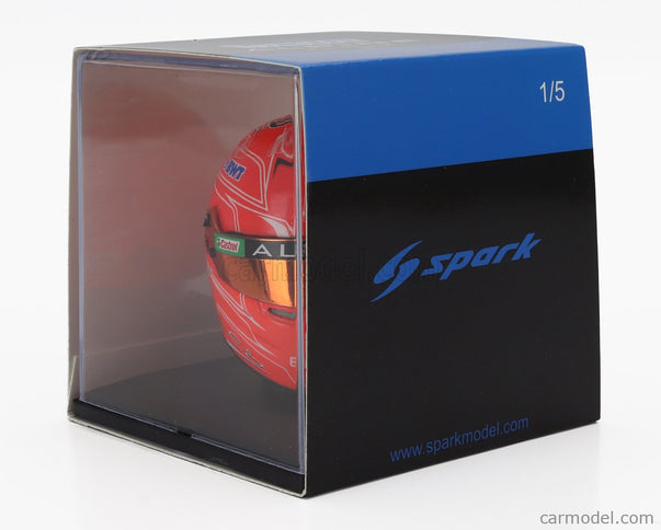 Bell Helmet F1 Helma Renault A523 Team Bwt Alpine N°31 Azerbaijan GP 2023 Esteban Ocon 1:5 Spark Model červená