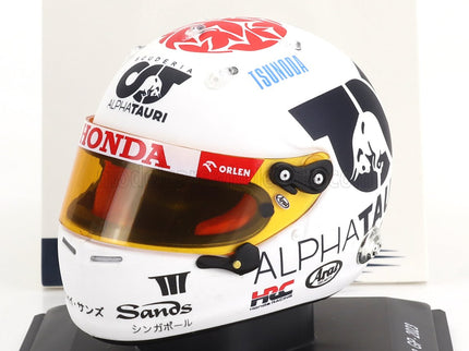 ARAI HELMET | F1  CASCO HELMET AT04 TEAM ALPHA TAURI N 22 JAPAN GP 2023 YUKI TSUNODA | WHITE