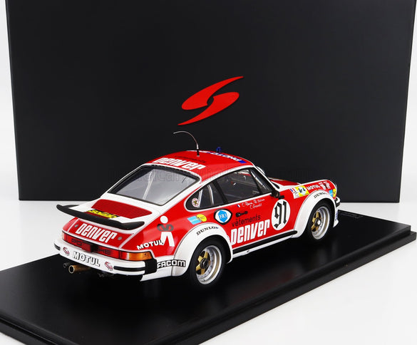 PORSCHE | 911 934 3.0L F6 TURBO TEAM ASA CACHIA N 91 24h LE MANS 1980 C.BUSSI - B.SALAM - C.GRANDET | RED WHITE