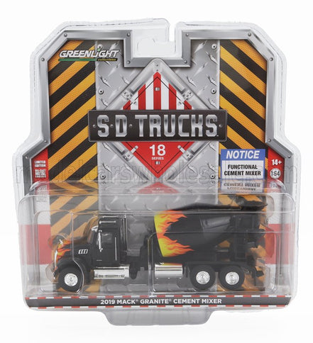 MACK | GRANITE TRUCK CEMENT MIXER BETONIERA 3-ASSI 2019 | BLACK