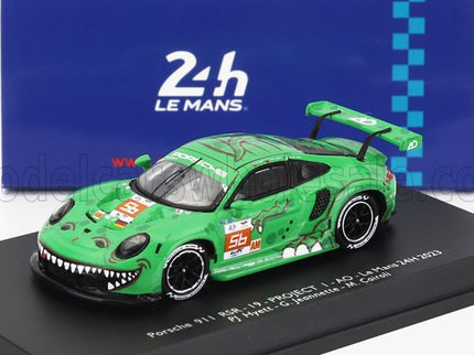 PORSCHE | 911 991-2 RSR-19 4.2L TEAM PROJECT 1-AO N 56 24h LE MANS 2023 MATTEO CAIROLI - PHILLIP JEFFREY HYETT - GUNNAR JEANNETTE | GREEN