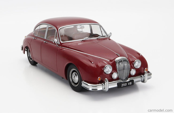 Daimler 250 V6 LHD 1962 - Brown Interior 1:18 KK Scale červená