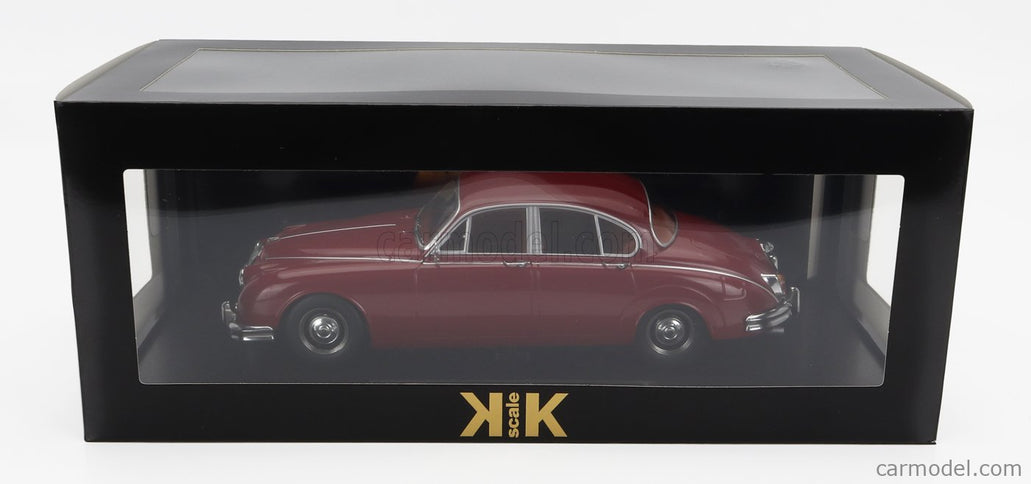 Daimler 250 V6 LHD 1962 - Brown Interior 1:18 KK Scale červená