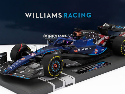 WILLIAMS | F1  FW45 TEAM WILLIAMS RACING GULF N 23 AUSTIN USA GP 2023 ALEXANDER ALBON | BLUE BLACK