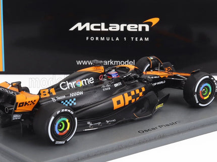 McLAREN | F1  MCL60 TEAM McLAREN N 81 3rd JAPAN GP 2023 OSCAR PIASTRI | ORANGE BLUE BLACK