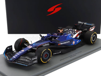 WILLIAMS | F1  FW45 TEAM WILLIAMS RACING GULF N 23 AUSTIN USA GP 2023 ALEXANDER ALBON | BLUE