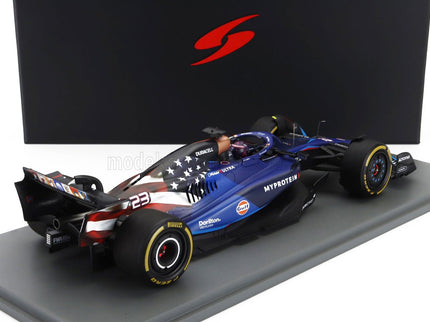 WILLIAMS | F1  FW45 TEAM WILLIAMS RACING GULF N 23 AUSTIN USA GP 2023 ALEXANDER ALBON | BLUE