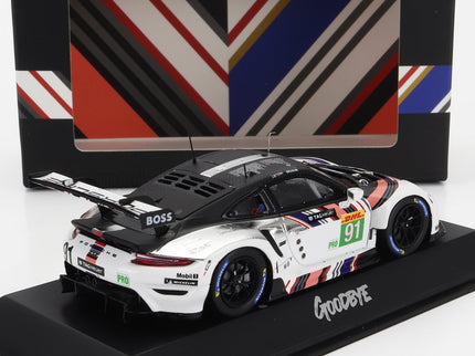 PORSCHE | 911 RSR-19 GOODBYE TEAM PORSCHE GT N 91 LAST RACE WEC 8h BAHRAIN 2022 GIANMARIA BRUNI - RICHARD LIETZ | WHITE BLACK