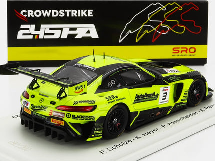 MERCEDES BENZ | AMG GT3 TEAM GETSPEED N 3 24h SPA 2023 F.SCHOLZE - K.HEYER - P.ASSENHEIMER - A.PERONI | YELLOW BLACK