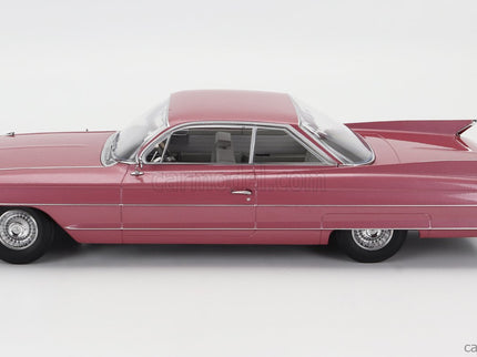Cadillac Series 62 Coupe Deville 1961 1:18 KK Scale ružová