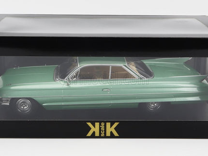 Cadillac Series 62 Coupe Deville 1961 1:18 KK Scale svetlozelená metalická