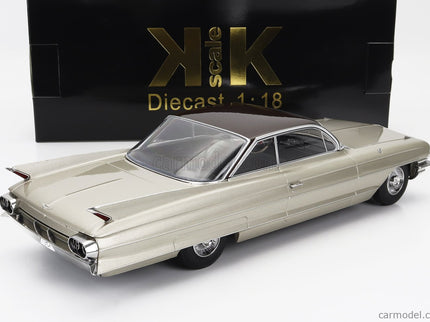 Cadillac Series 62 Coupe Deville 1961 1:18 KK Scale béžová hnedá
